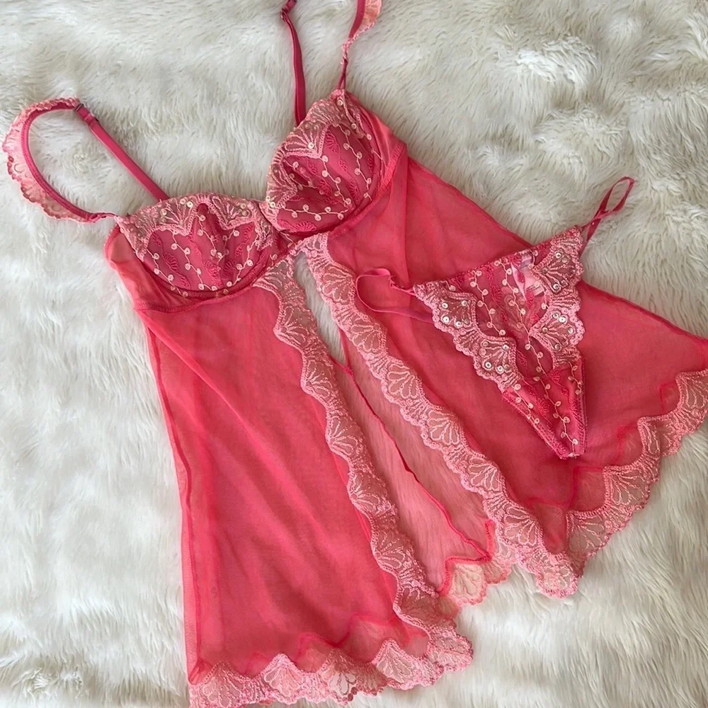 Victoria’s Secret Y2K Babydoll Set